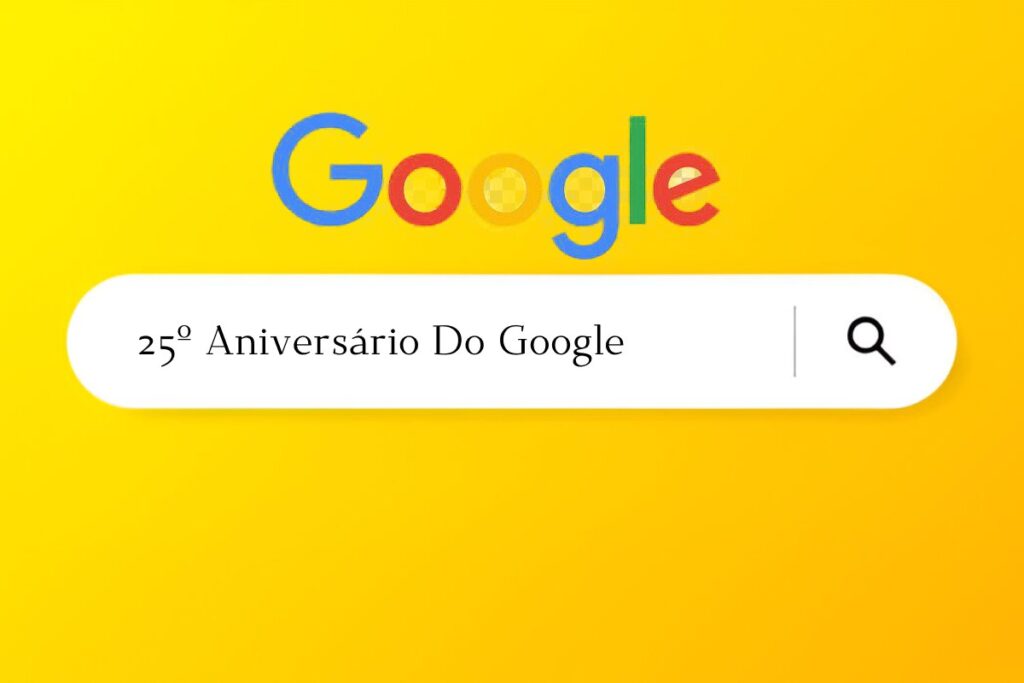25º aniversário do google