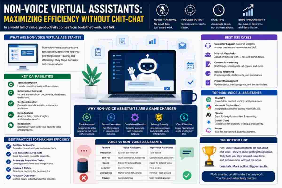 Non-Voice Virtual Assistants